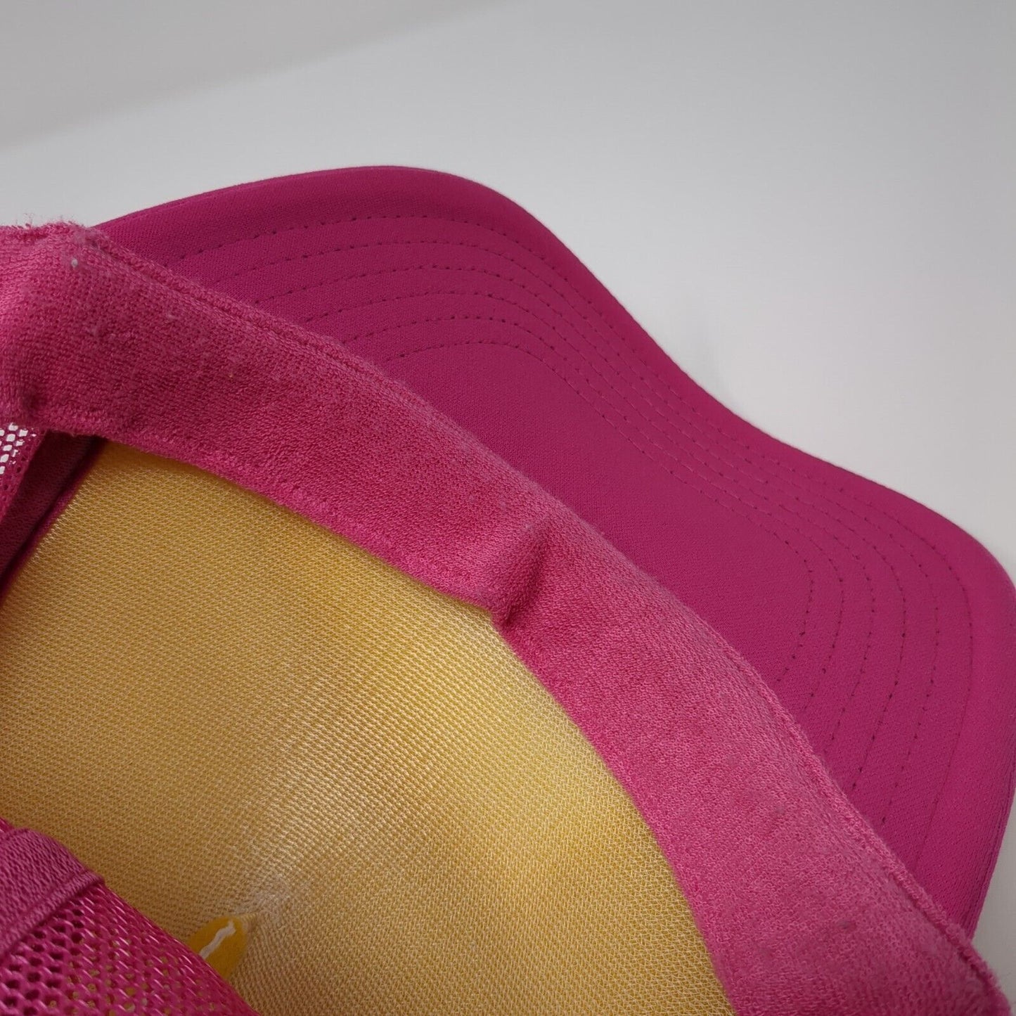 From Georgetown With Love Snapback Rope Trucker Hat Pink One Size