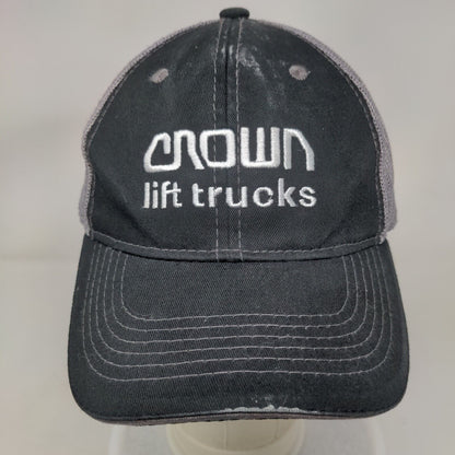 Crown Lift Trucks Strapback Trucker Hat Multicolor One Size Mesh Back 6 Panel