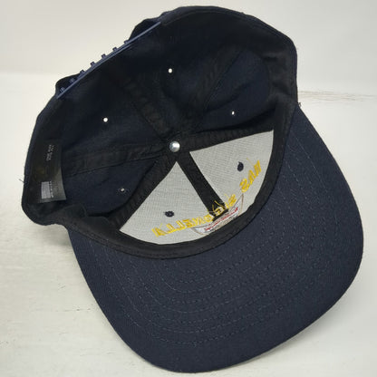Pacific Crest Snapback Blue One Size NAS Sigonella US Navy Made in USA Hat