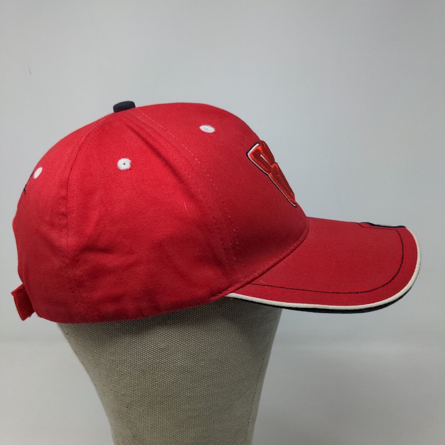 National Guard Men's Strapback Hat Red #88 Embroidered Dale Jr. Logo