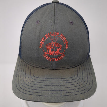 Sandy McLeod Memorial Spurs & Spikes Snapback Trucker Hat Multi OS Richardson