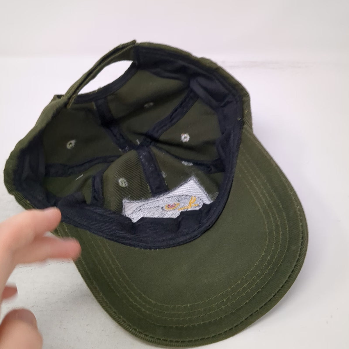 Goshawk Society Inc Embroidered Patch Green One Size Baseball Cap Hat Bird