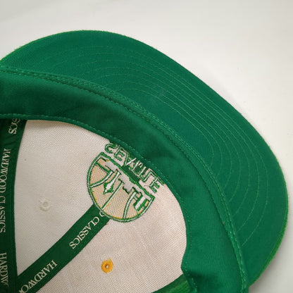 Seattle SuperSonics NBA Twins Enterprise Cap Green Yellow White 7 1/2 Fitted