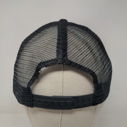 Blaze Pizza Snapback Trucker Hat Black OSFM Adjustable Embroidered Mesh Back Hit