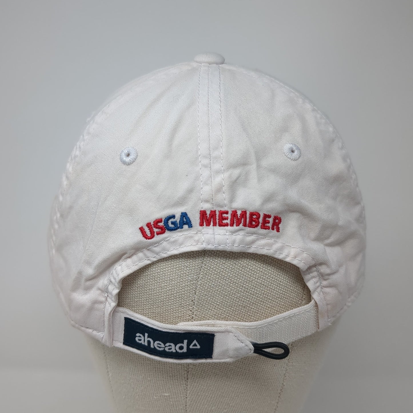 125th U.S. Open Oakmont Strapback Hat White One Size USGA Member Ahead
