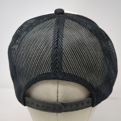 Young An Trucker Hat Black White OSFM Rocky Mountain Electric Mesh Snapback Logo