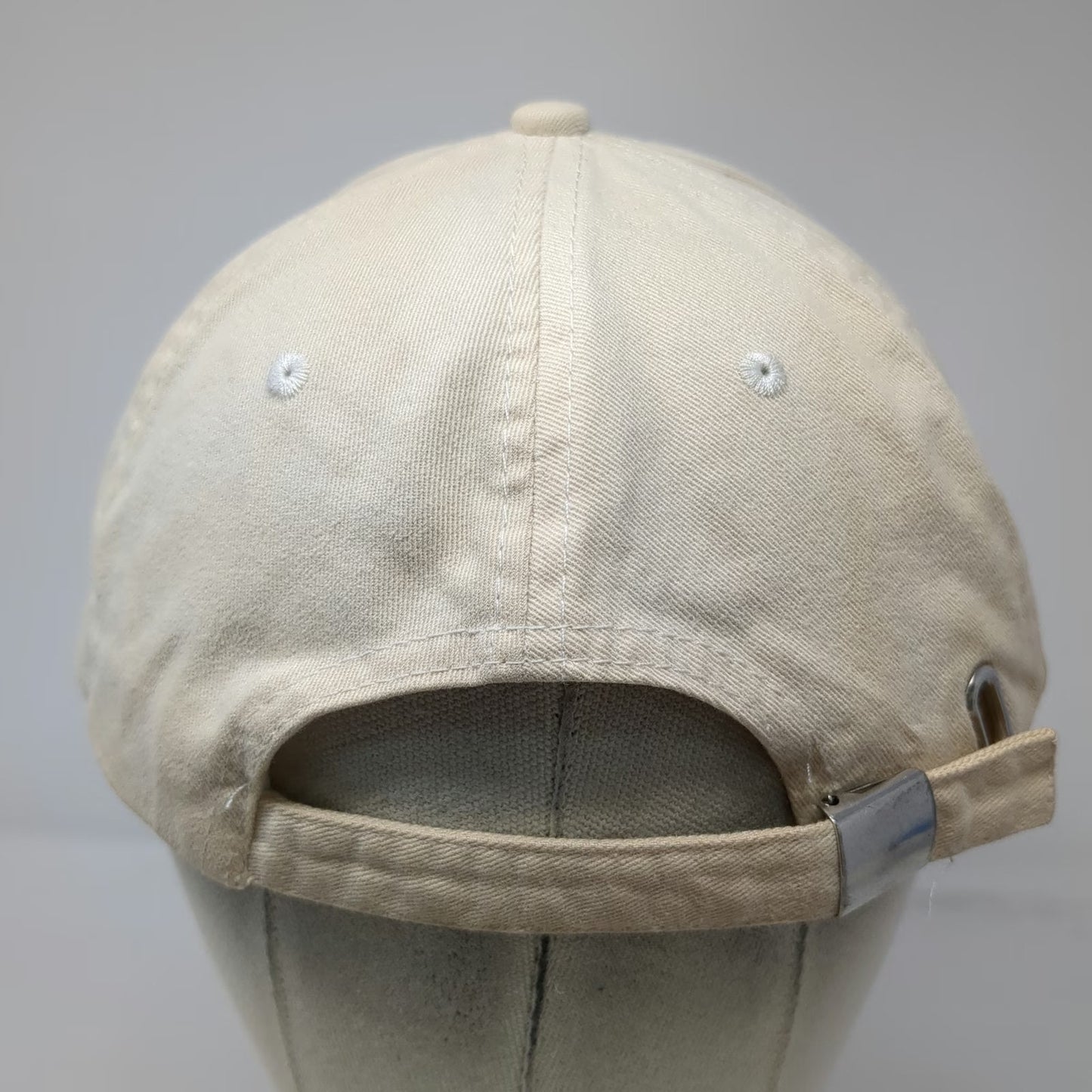 BDA Baseball Cap Beige Wii Fit Slideback Nintendo Video Game Logo Hat Vintage
