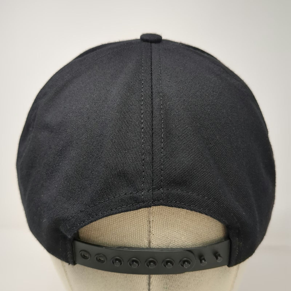 Unionwear Snapback Black One Size US Marines EGA Logo Red Piping Hat Made in USA