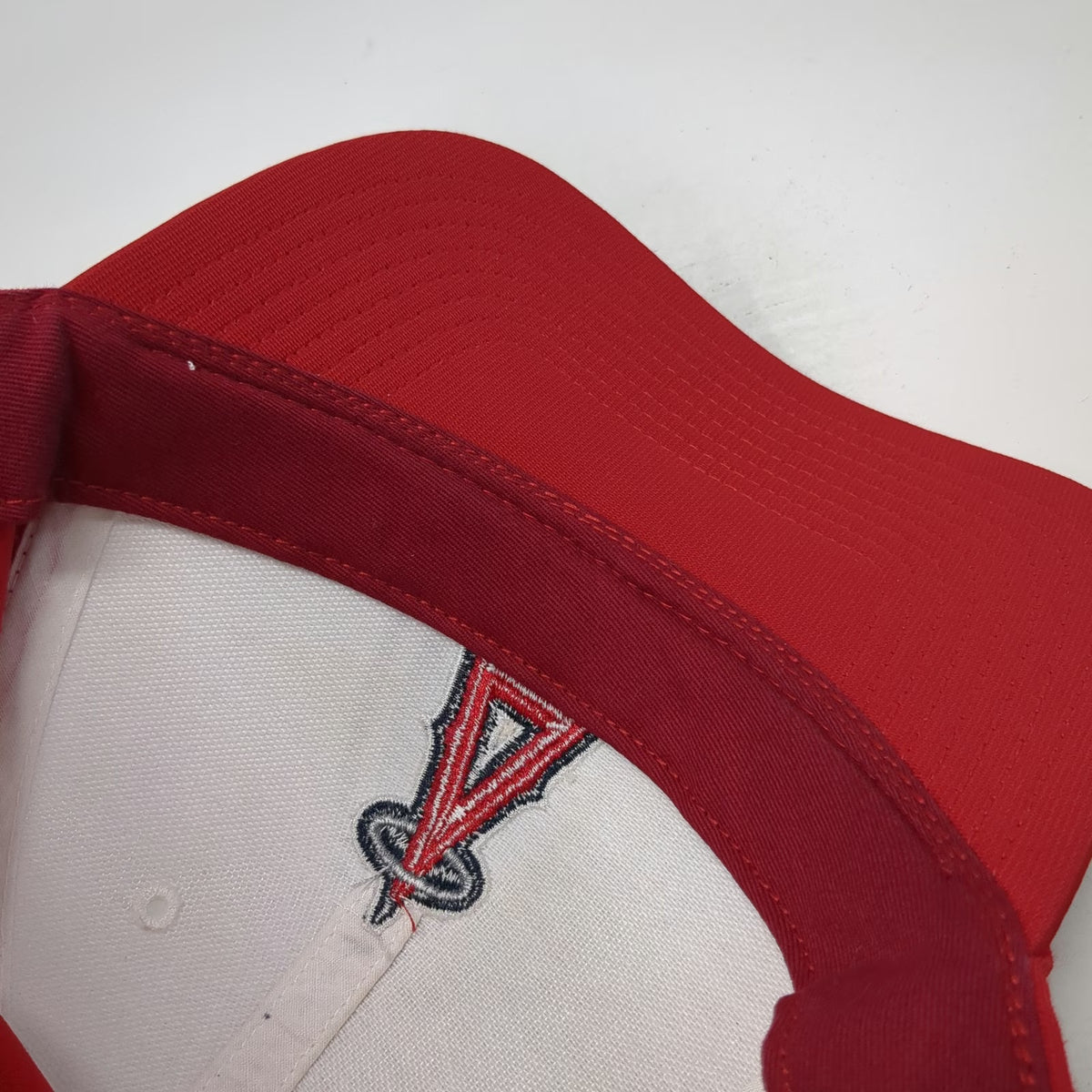 '47 Brand MLB Los Angeles Angels Baseball Cap White Red One Size Adjustable Hat
