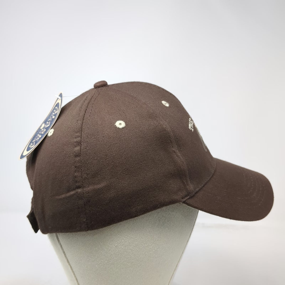 Arctic Circle Brown Baseball Cap One Size Alaska Bear Graphic Strapback Hat