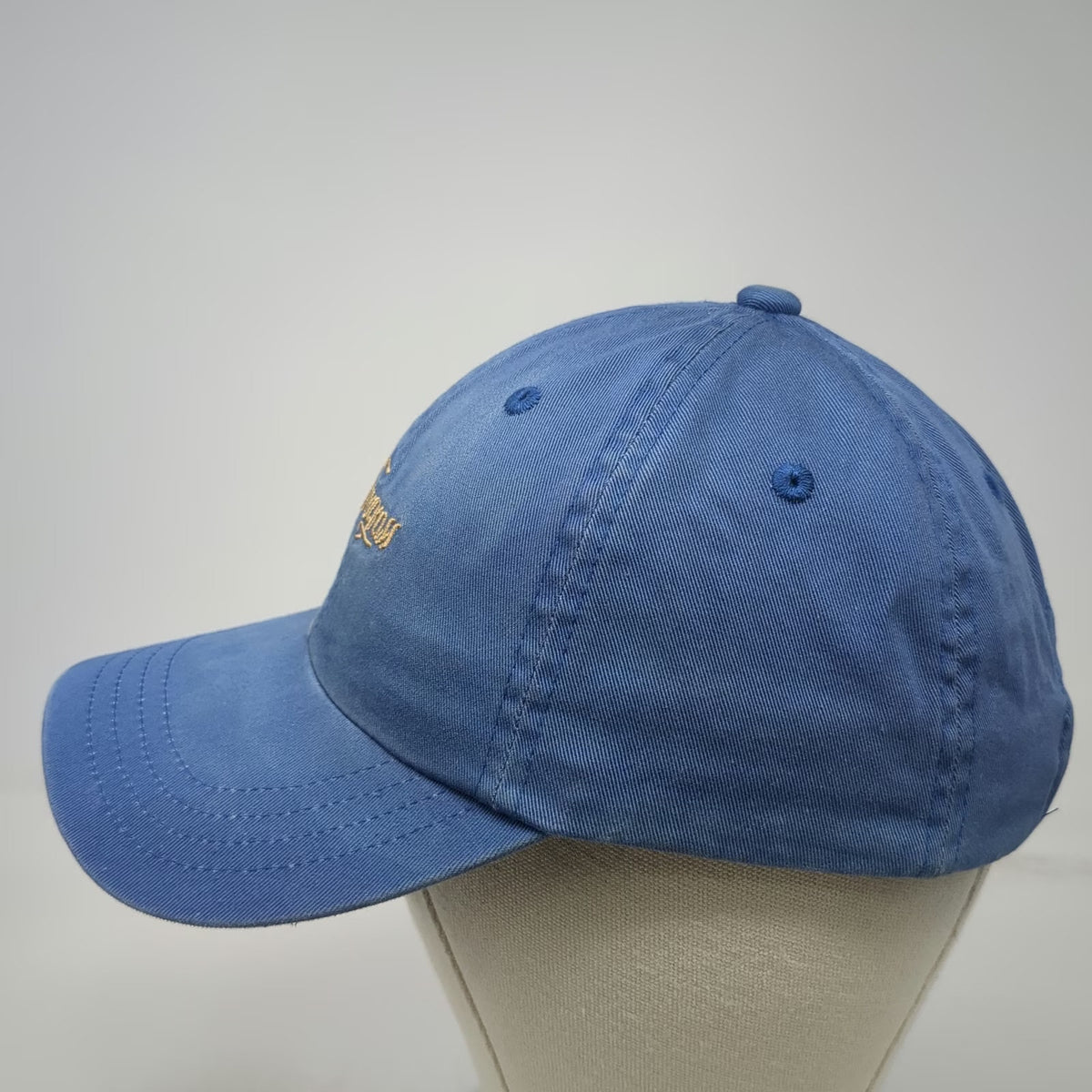 Imperial Baseball Cap Blue One Size Sawgrass Golf Embroidered Strapback Hat