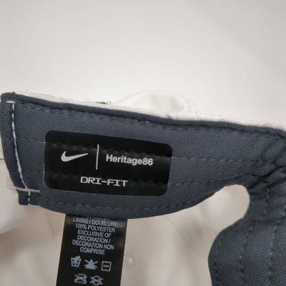 Nike BrightSign Strapback Hat White One Size Adjustable Heritage86 Dri-Fit