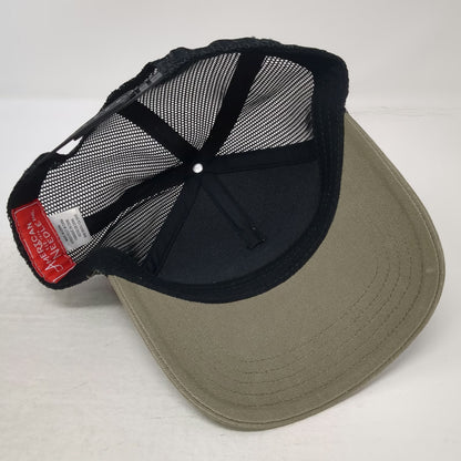 American Needle Trucker Hat Green One Size Sand Valley Broken Tee Society Tour