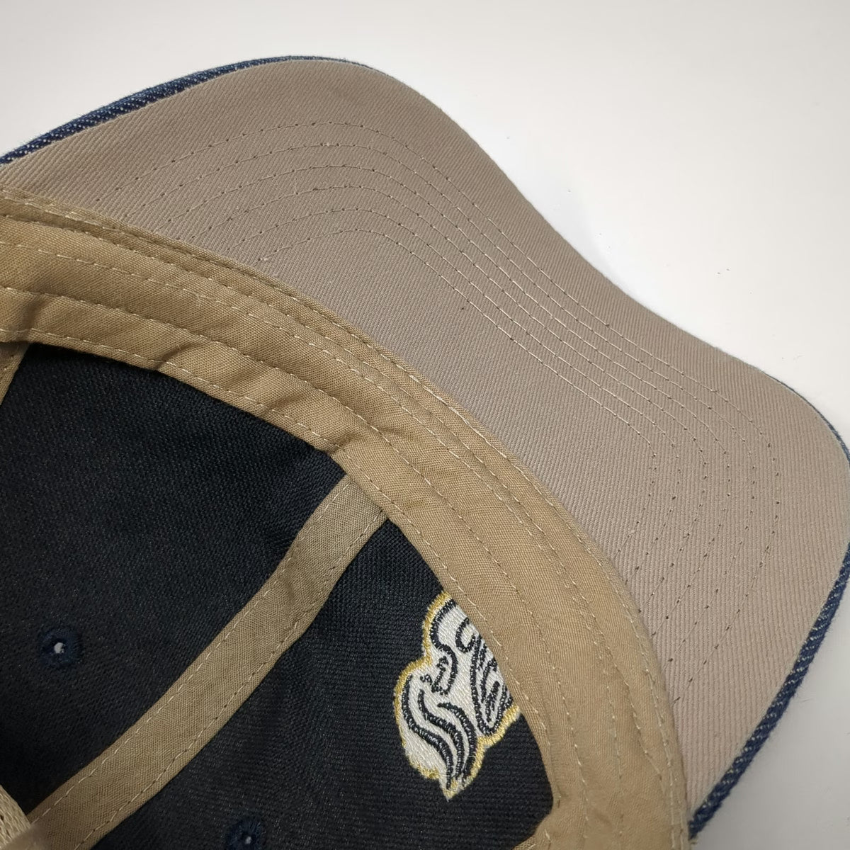 Union Resource Marketing Baseball Cap Blue One Size Mesh Back Denim Logo Hat