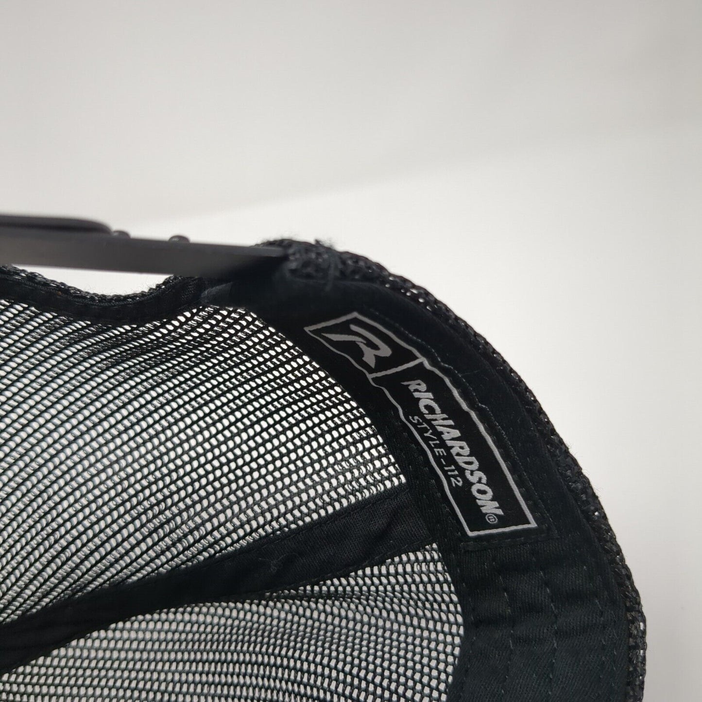 28 Precision Design & Trim Snapback Trucker Hat Black OS Mesh Back Richardson