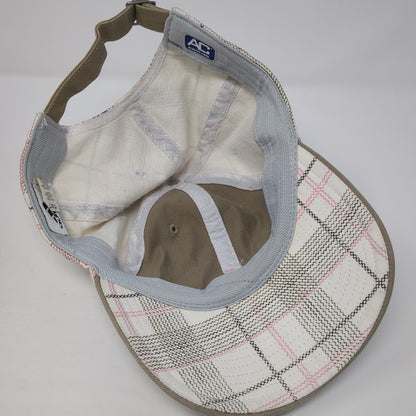 Adidas 3 Stripes Slideback Hat Multicolor One Size Plaid Always Cool