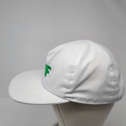 CHF Snapback Hat White One Size Adjustable Solid Embroidered Outdoor