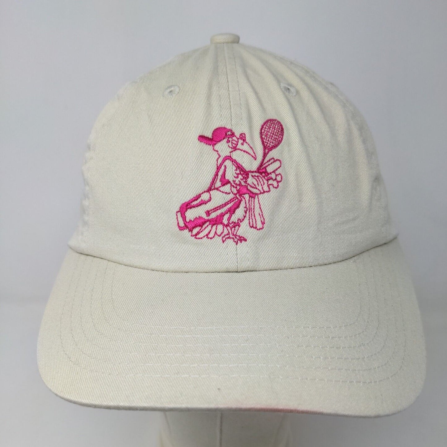 Port Authority Men's Slideback Hat Tan Adjustable Embroidered Bird Logo