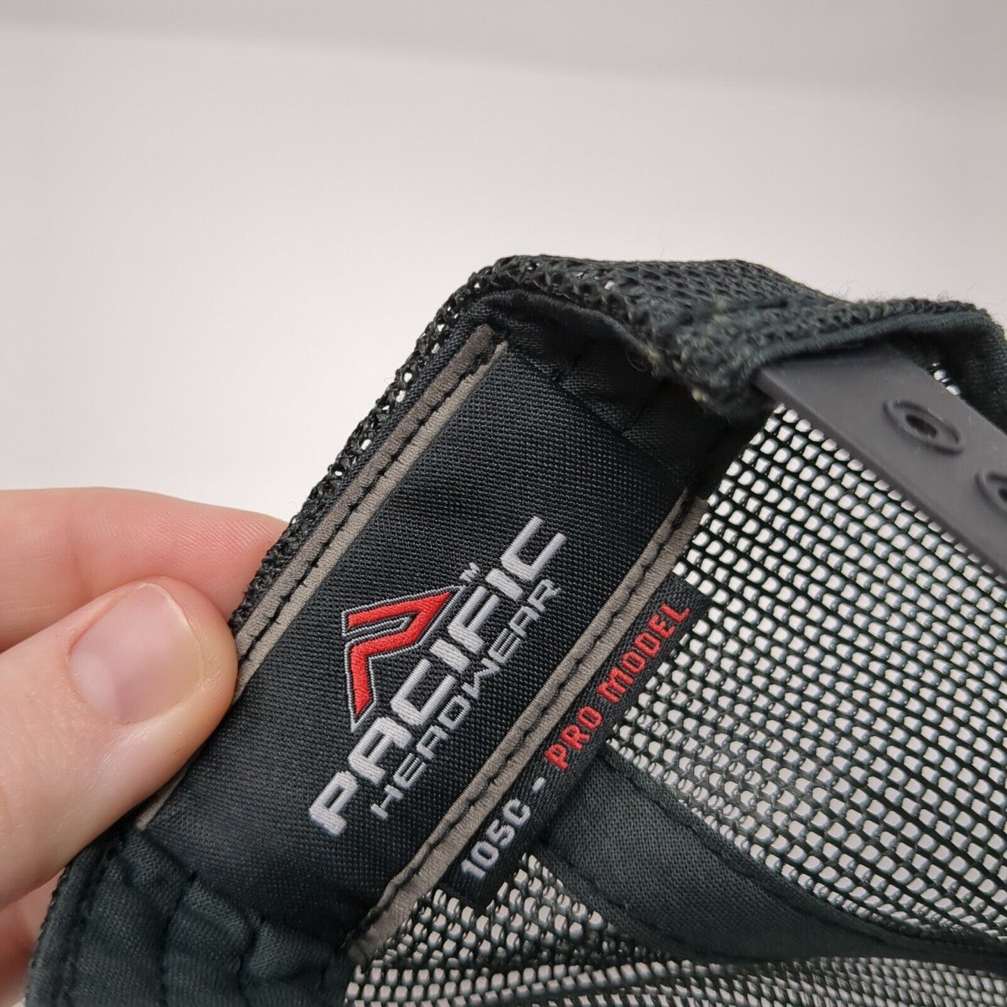 Buffalo Effect Snapback Mesh Back Trucker Hat Black One Size Solid