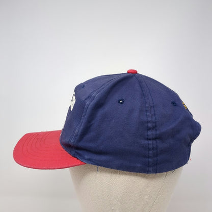 Portland Trail Blazers Hockey Goalie Baseball Cap Hat Blue Red Maurice Lucas 94