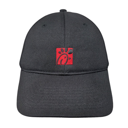 Chick-fil-A Slideback Hat Black One Size Embroidered Team Style Oobe