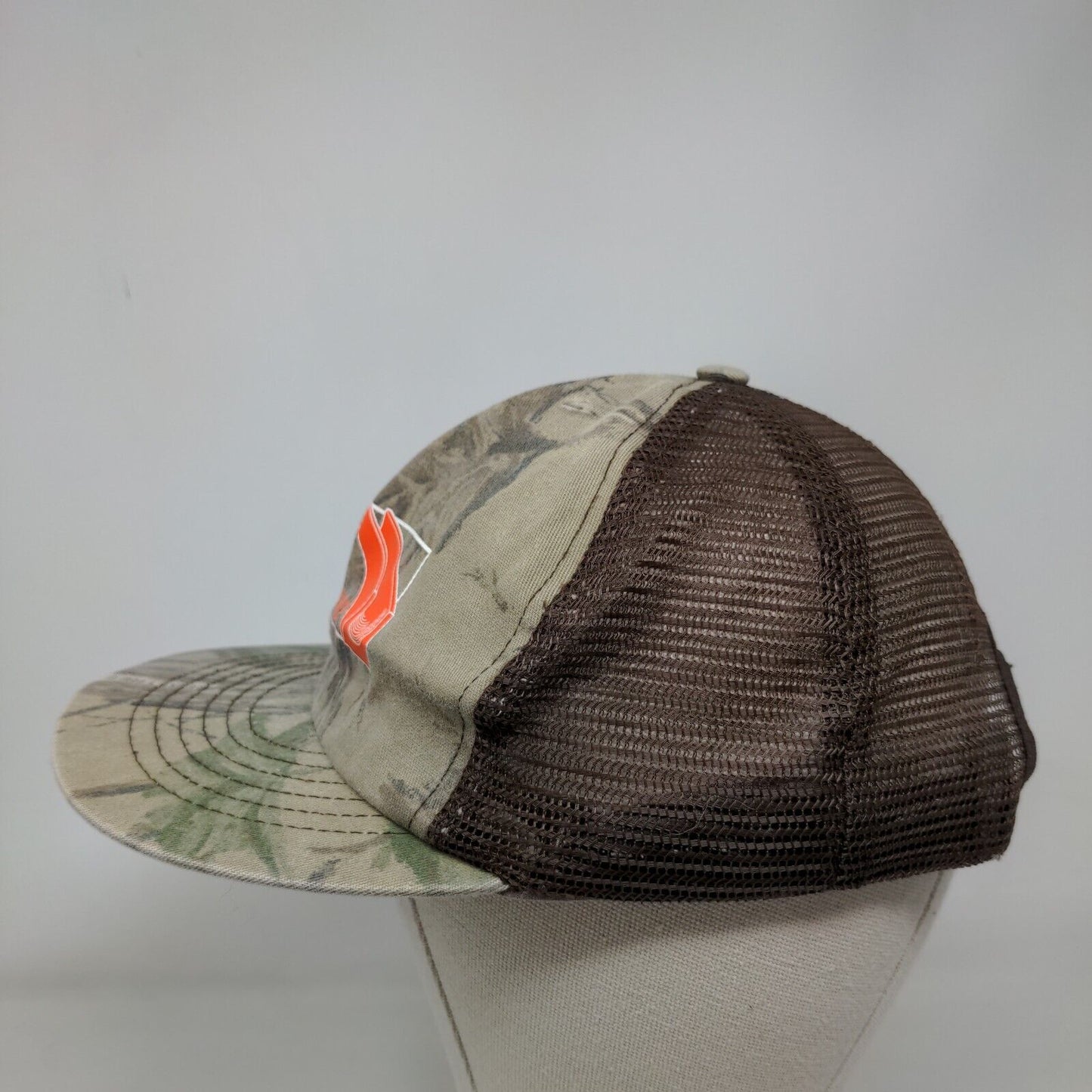 Quality Precast Strong On Service Mesh Back Trucker Hat Camo OSFA Adjustable