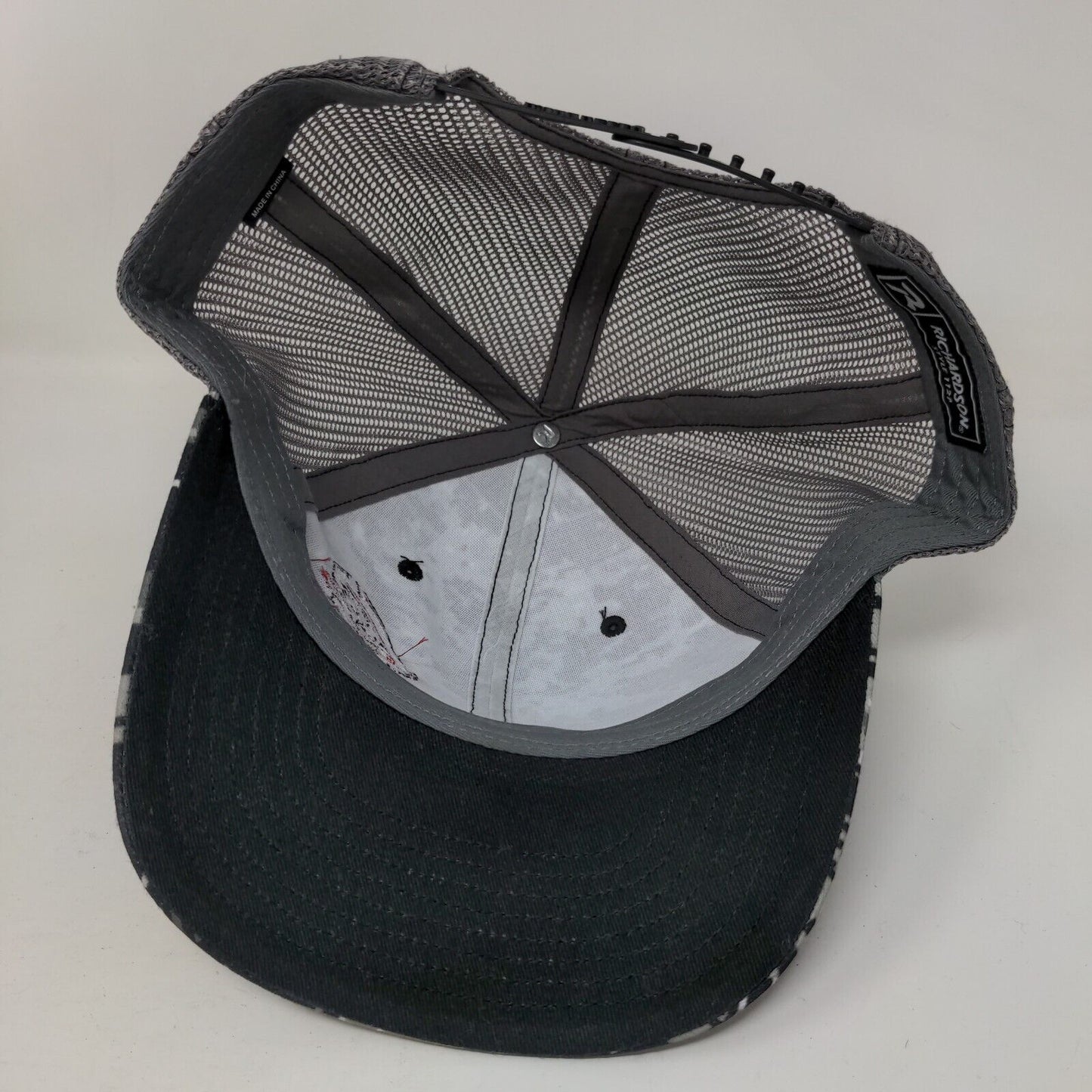 Tampa Bay Plumbers Snapback Mesh Back Trucker Hat Black Digital Camo Adjustable