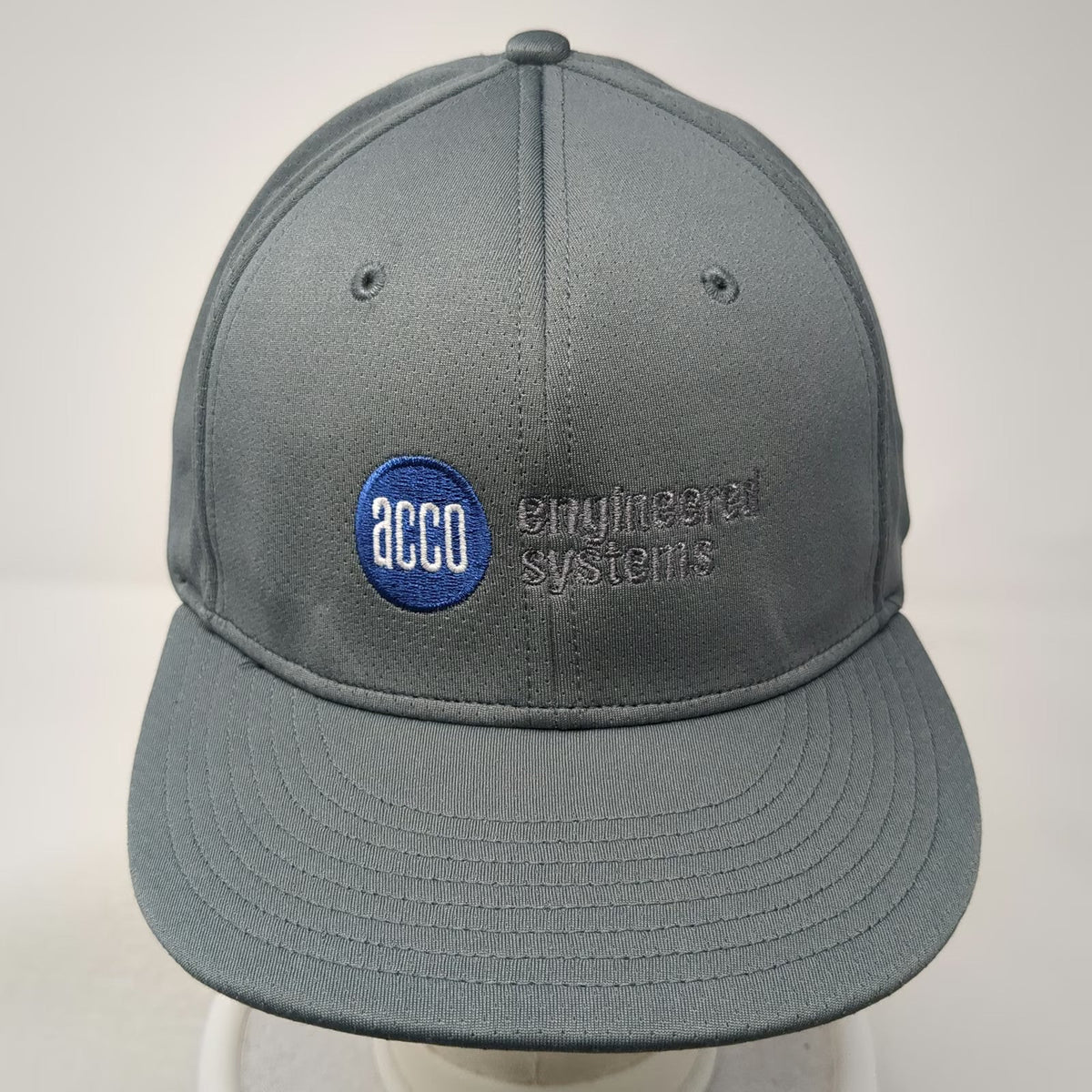 Richardson Baseball Cap Gray XL Acco Engineered Systems PTS50 Performance Hat