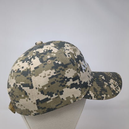 Alabama Strapback Hat Digital Camo One Size Adjustable Embroidered