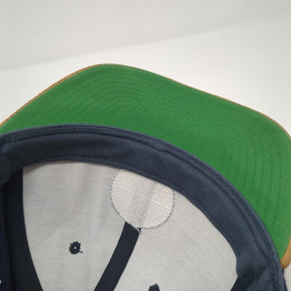 Brixton Supply Trade Mark Snapback Hat Multi One Size Colorblock Patch