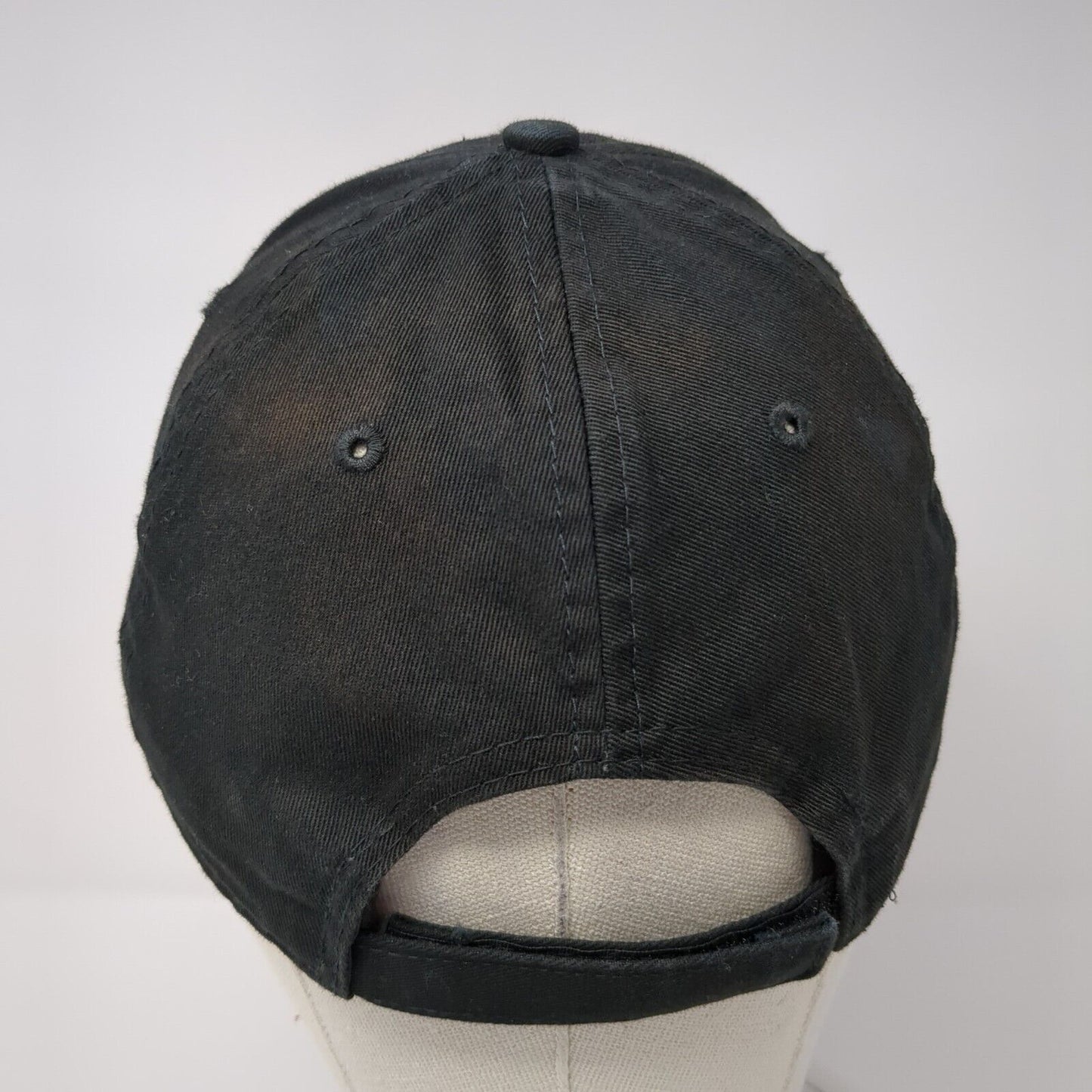 No Blues No Glory Strapback Hat Black One Size Adjustable Embroidered New Era