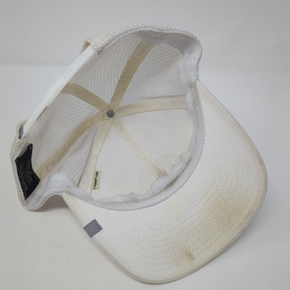 Spurwing Idaho Snapback Trucker Hat White One Size 110 Flexfit Mesh Back Yupoong