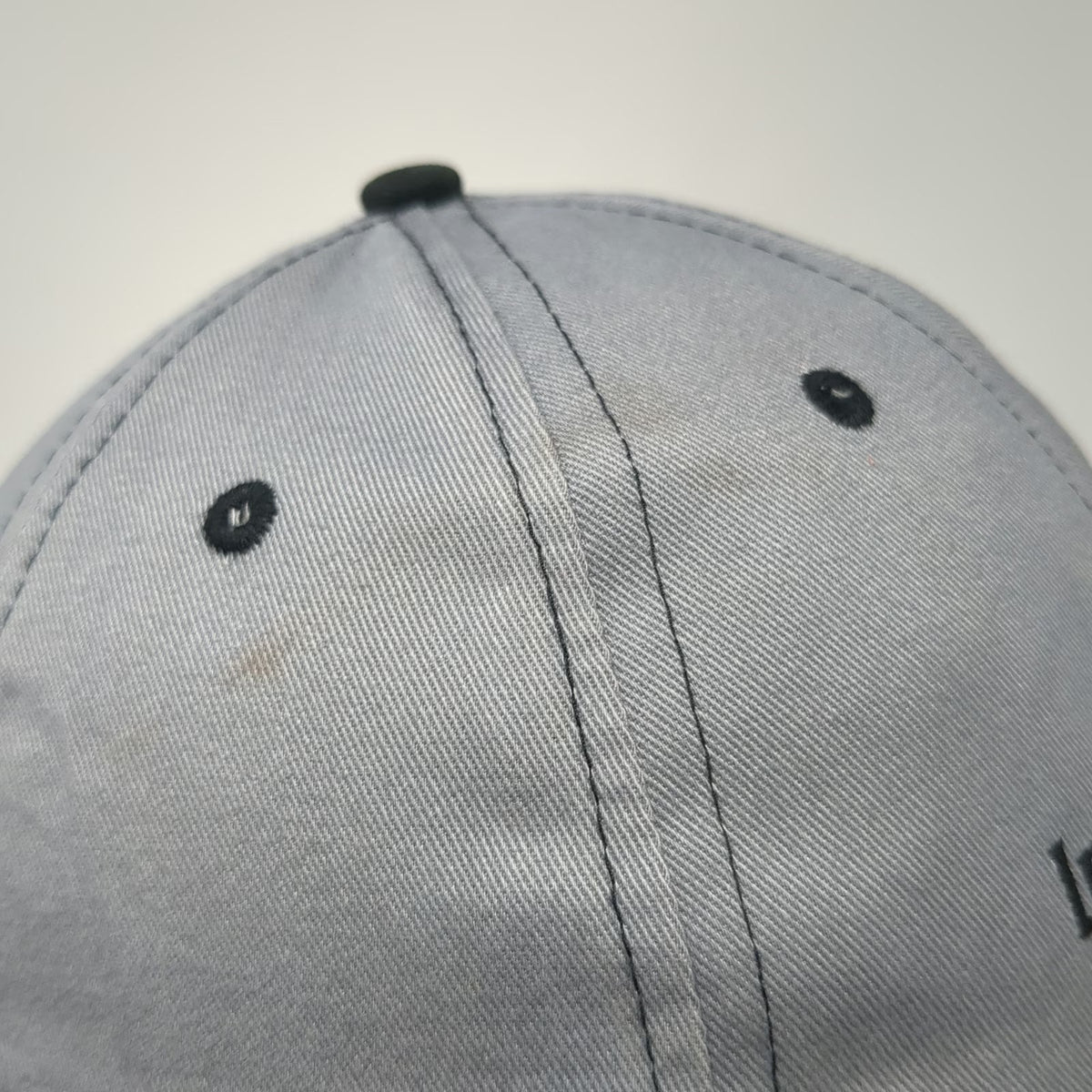 Quake City Caps Baseball Cap Gray One Size Intermountain Healthcare Cotton hat