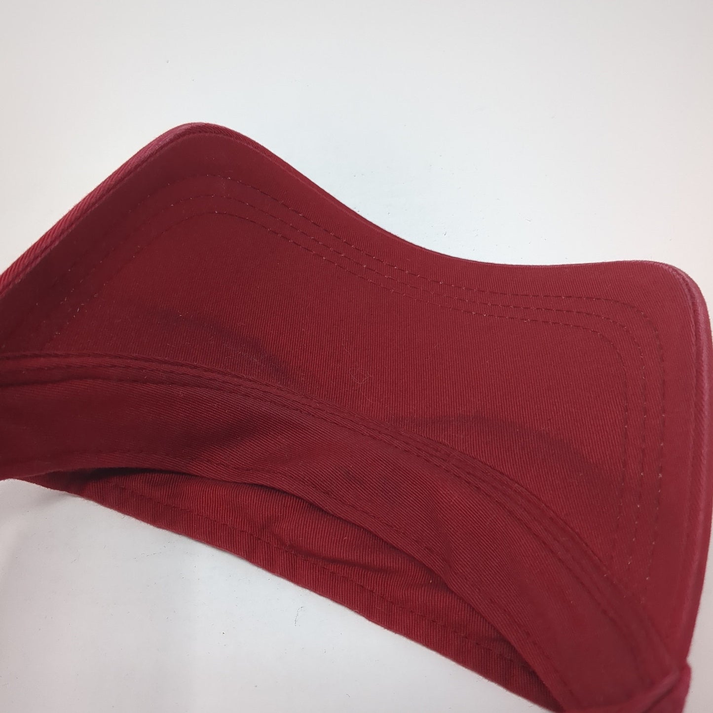 Old Navy 28 Strapback Visor Hat Red One Size Embroidered Adjustable