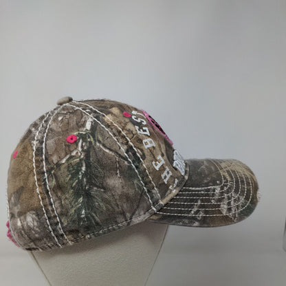 Browning The Best There Is Strapback Hat Camouflage OSFA Vent Holes