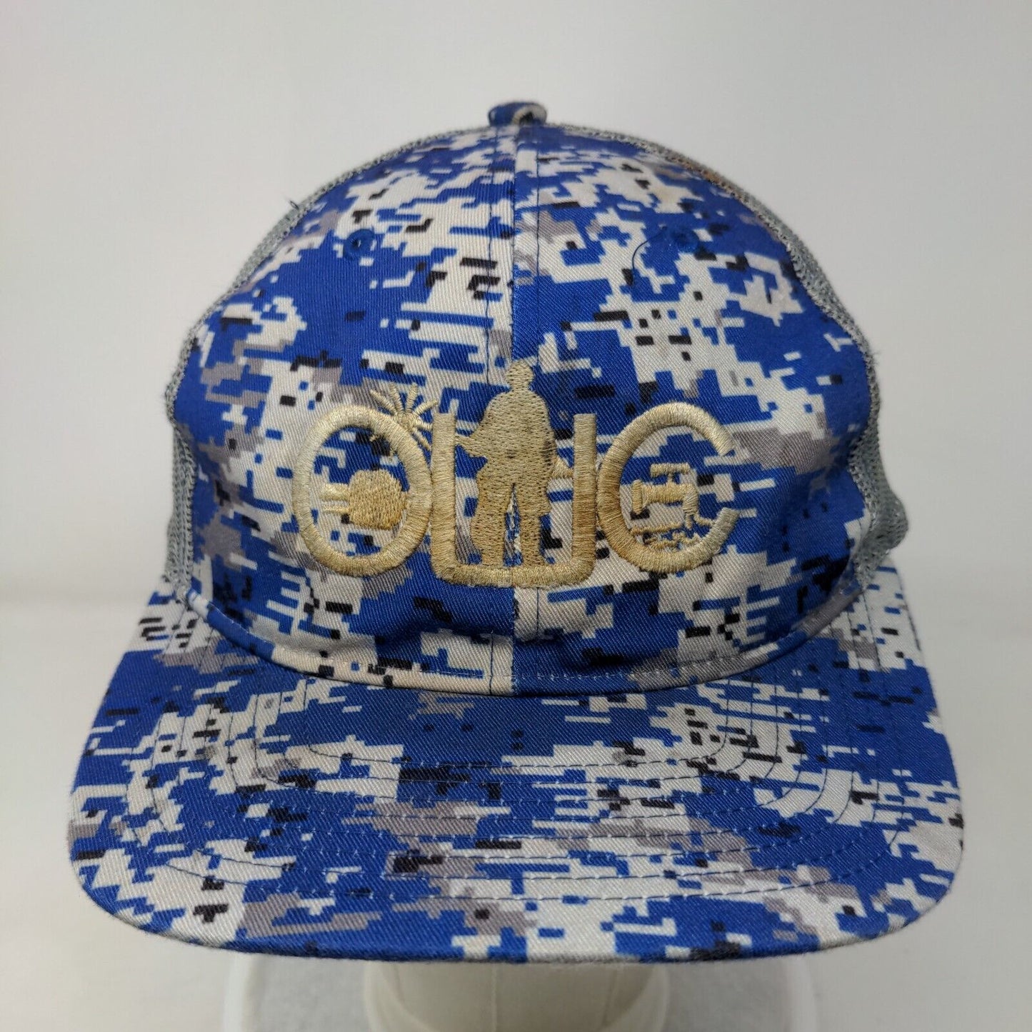 Richardson Snapback Mesh Back Trucker Hat Multi One Size Digital Camo OWC