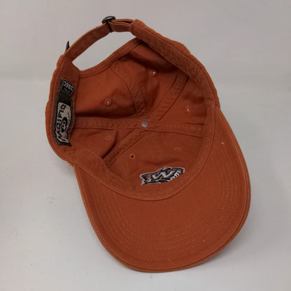 Pacific Headwear Men's Slideback Hat Orange Embroidered Tornado W Logo