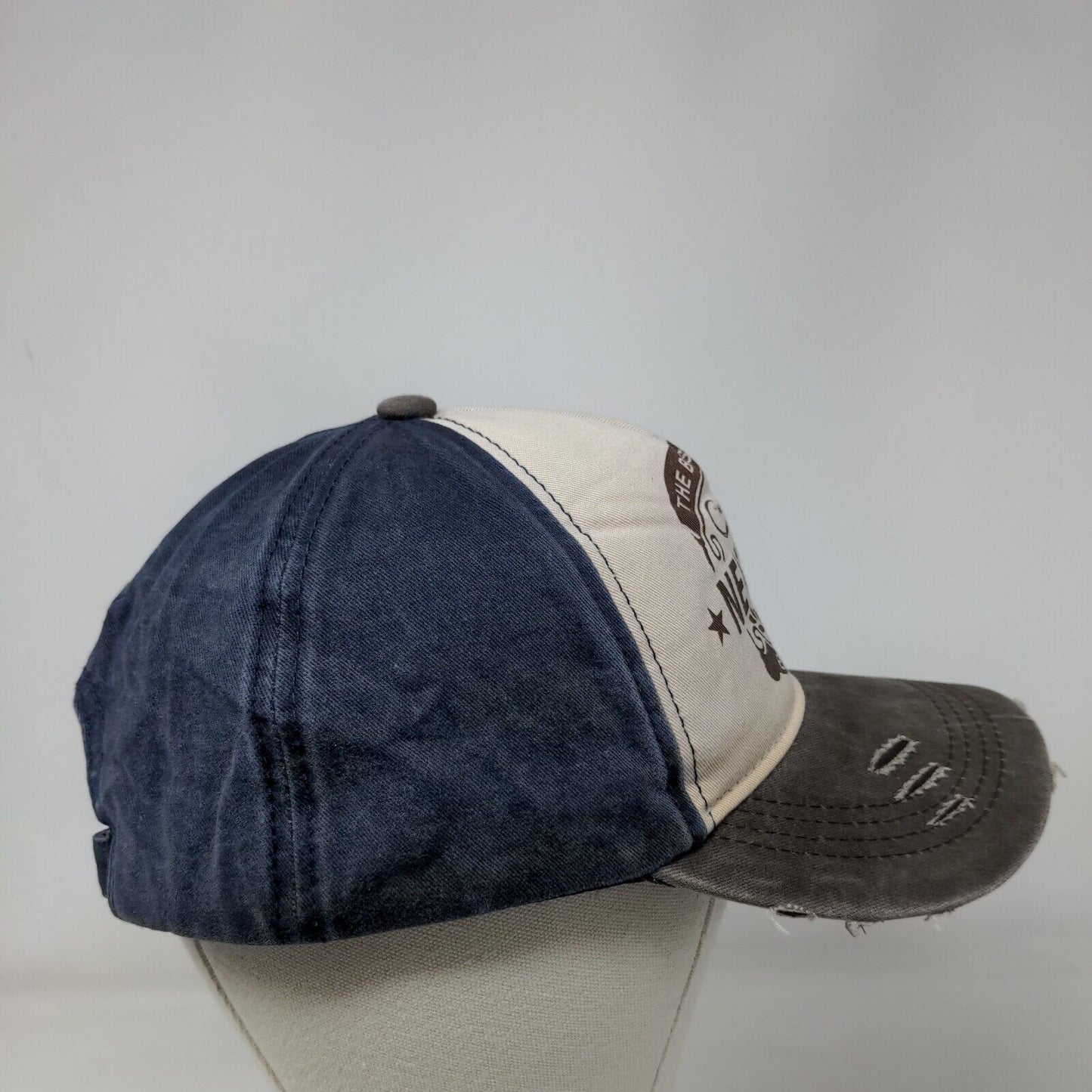 The Best City New York Est. 1153 Slideback Hat Multicolor One Size Distressed