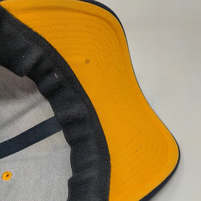 Dome Hates Men's Fitted Cap Blue M-L Embroidered S Warriors Logo Acrylic Blend