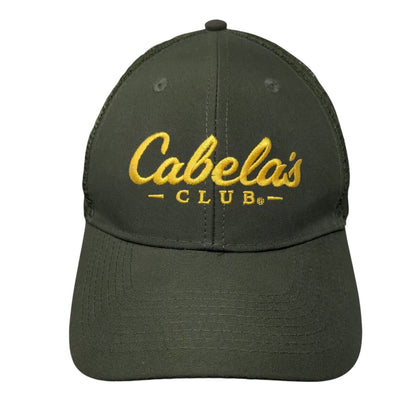 Cabela's Club Snapback Trucker Hat Multi One Size Embroidered Mesh Back