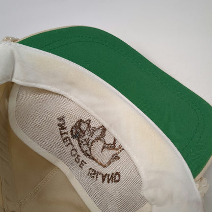 Sportcap Supreme 5 Panel Beige One Size Hat Antelope Island Bison Round-Up Rope