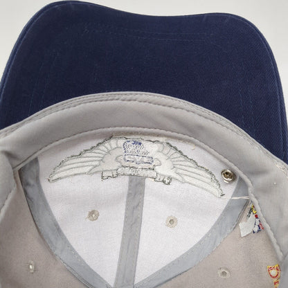 Ghost Squadron CAF Pin Strapback Hat Gray One Size Bomber Command