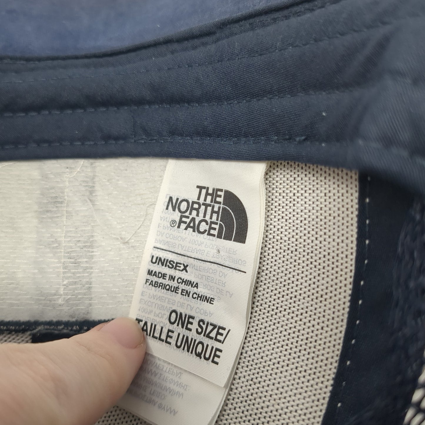 The North Face Snapback Mesh Back Trucker Hat Multi One Size Colorblock