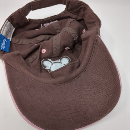 Mickey Mouse Strapback Hat Brown One Size Adjustable Florida Disney
