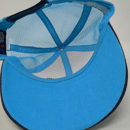 Grand Sportswear Baseball Cap Blue One Size Sun Valley Tennis Mesh Back Logo Hat