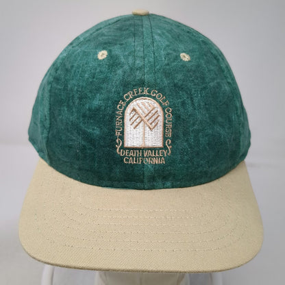 Fairway Blues Baseball Cap Green OSFM Furnace Creek Golf Course Death Valley Hat