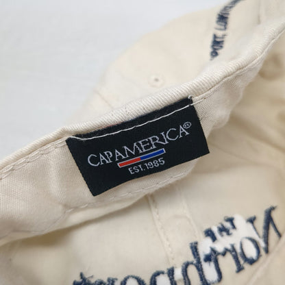 Cap America Baseball Cap Beige One Size The Northport Hotel Long Island Hat