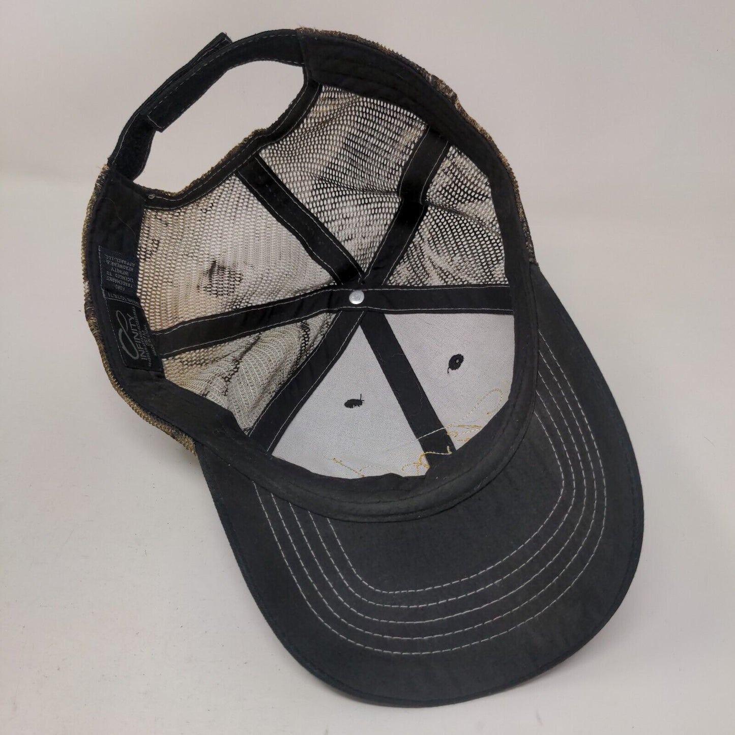 Ford Strapback Mesh Back Trucker Hat Multi OSFM Colorblock Infinity