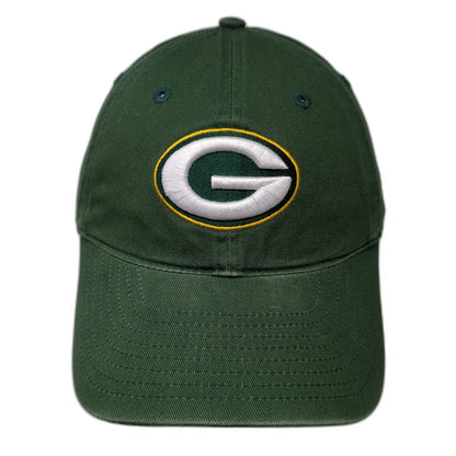 Reebok Green Bay Packers NFL Green XL Baseball Cap Fitted NFL Shield Logo Cotton