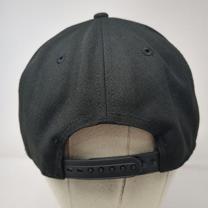 Boston Red Sox MLB New Era Snapback Black One Size Flat Brim 9FIFTY Baseball Hat